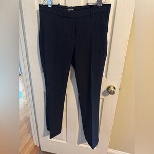 Express Women's Classic Black Straight Leg Pants